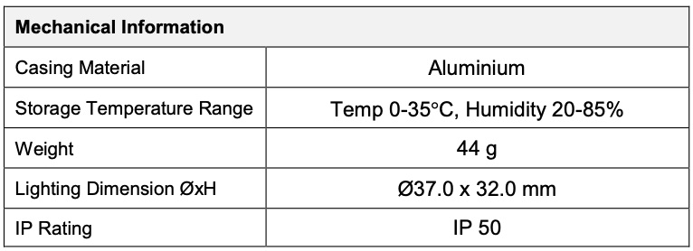 Diffused Low Angle Ring Light V2PR-Si37 General info