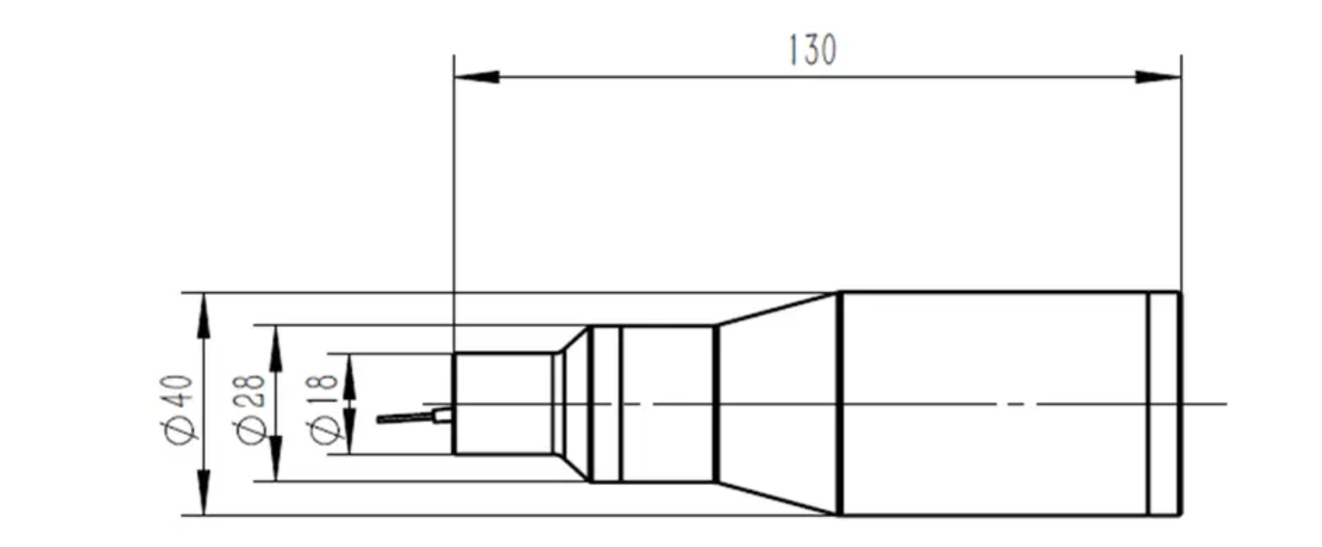 V2FL40 illustration dimension